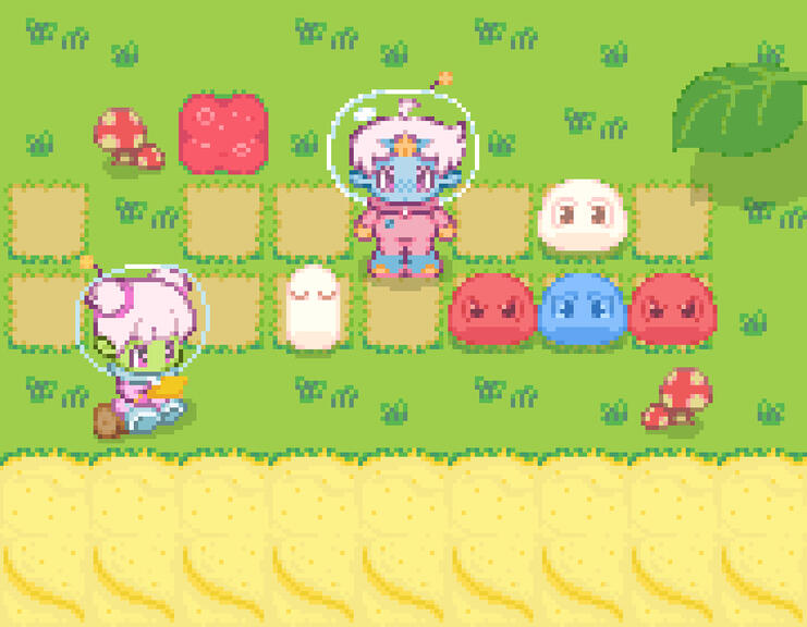 Blobs in the Forest