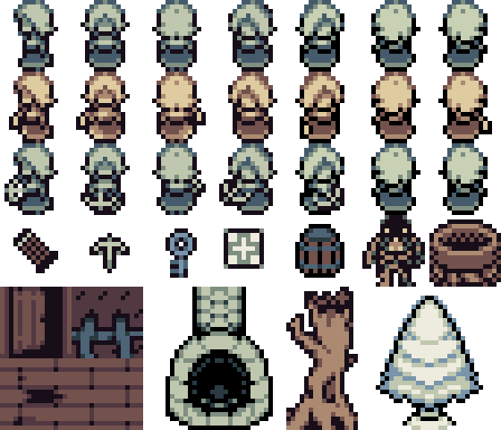 Game Boy Horror Tileset