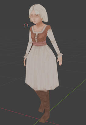 the girl